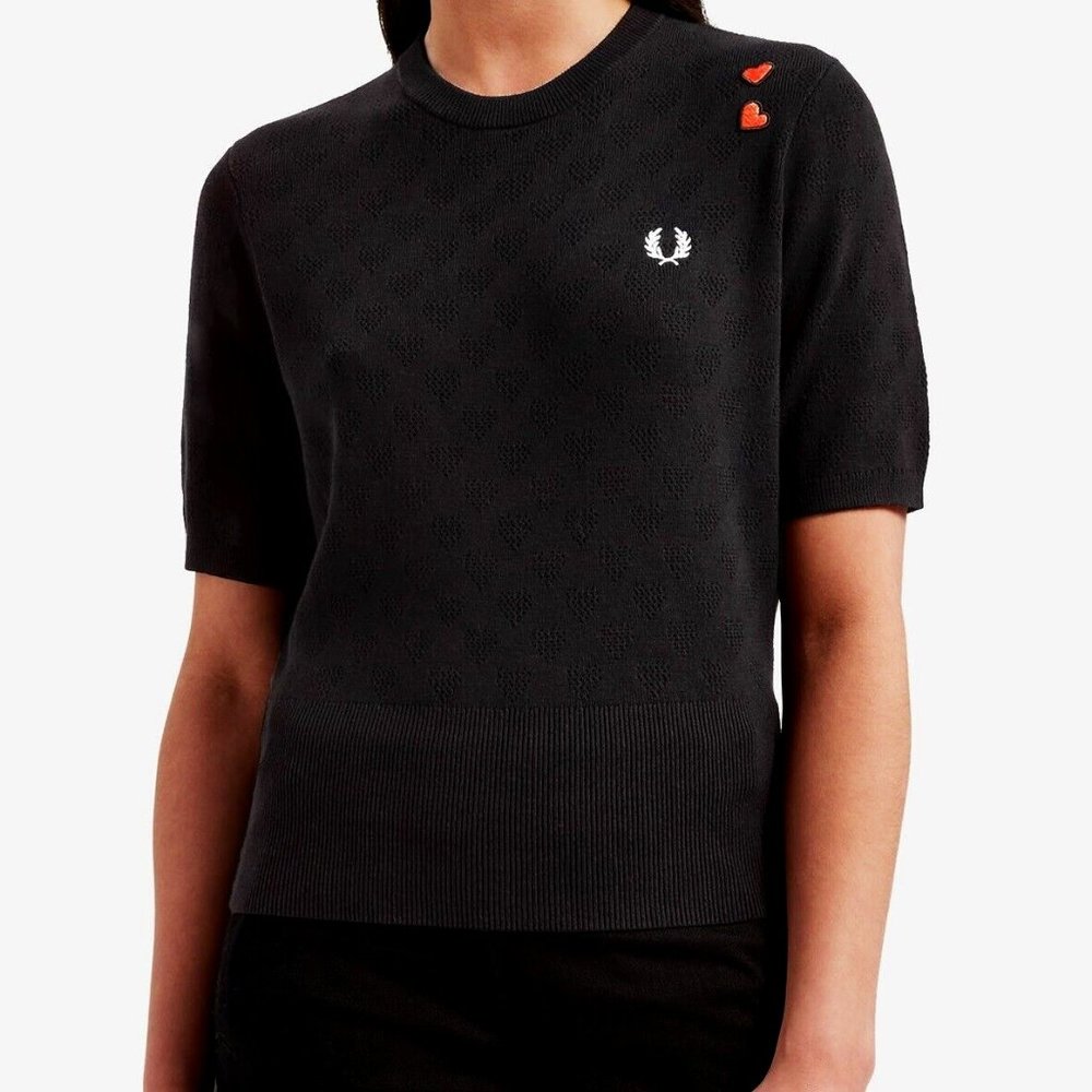 Amy Winehouse Foundation Heart Detail Jumper